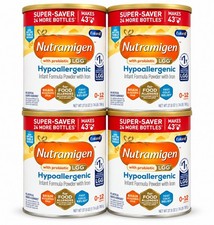 4 Cans Enfamil Nutramigen W/ Probiotic LGG Infant Powder Formula 27.8 oz. 2/2027 picture