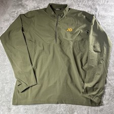 First Lite Trace Quarter Zip Men’s XL Conifer  Hunting Shirt KineticGrid EUC picture