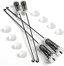4x For Whirlpool W10780045 Washer Suspension Rod Spring Kit W10821956 25-1/2 in picture