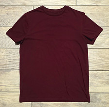 Goodfellow & Co Everywear Tee Burgundy Crew Neck Cotton Shirt, Size M picture