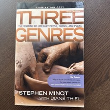 Three Genres: The Writing of - Paperback, by Minot Stephen; Thiel - Very Good picture