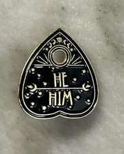 He/Him Ouija Board Planchette Pronouns Pin picture
