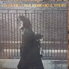 NEIL YOUNG After The Gold Rush REPRISE LP with lyric poster RS 6383-Tested VG + picture