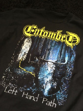 Entombed Band Black T-Shirt Cotton Full Size Unisex S-5XL picture