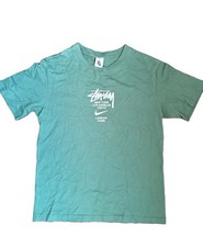 Nike x Stussy International T-Shirt Black White Green 3colors Japan Size XL picture