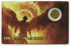 2026 Liberia Fall of Lucifer 9999 Gold 1/1000 oz $12 Coin - R673 picture