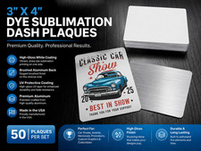 Gloss White Aluminum Dye Sublimation 3