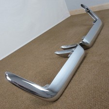 1968-1973 Corvette Bumper Pair Rear Re-chromed 3922069 3922070 Original picture