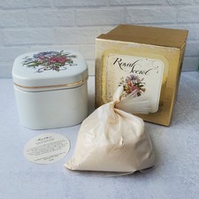 Vintage Royal Secret Porcelain Bath Powder Cache 6.5oz Sealed Germaine Monteil picture