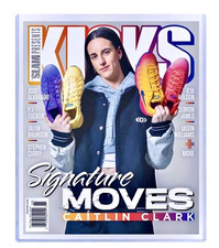 CAITLIN CLARK SLAM KICKS #29 Magazine -NIKE CAITLIN 1 - Fever -Includes Hardcase picture