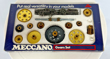 Meccano Gears Set Vintage Power Drive Series 1970s Boxed Cogs picture