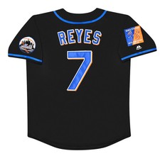 Jose Reyes New York Mets 2004 Shea 40th Alt Black Jersey Men's (L-XL) picture
