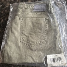 Bonobos Travel Jeans Mens 34x30 Straight Fit Green New R322 picture