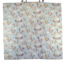Vintage Walt Disney 1984 Mickey & Friends Baby Blanket Multicolor Minnie Mickey picture