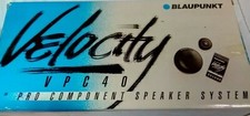 BLAUPUNKT VELOCITY 4'' PRO COMPONENT SPEAKER SYSTEM |  picture
