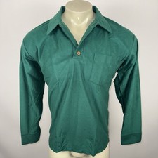 Vtg 70s John Blair Velour Shirt Mens Soul Train Disco Mod Nik NOS Deadstock XL picture