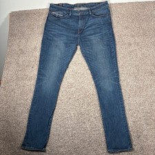 Cult of Individuality Punk Super Skinny Mens Jeans 38x32 Medium Wash 624AC-SS1M picture