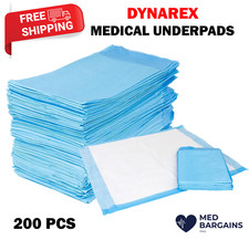 Dynarex Disposable Underpads Medical-Grade Bed Pads Sheet Protection - 200PCS picture