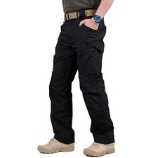 US Men Tactical Cargo Pants Soldier Straight-fit Work Combat Trousers Outdoor A picture