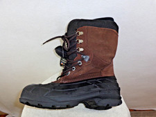 Kamik Waterproof Men's Cold-Weather -40 Winter Boots Brown Black Size 8 WK0819 picture