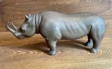 Sarried Almazan SPAIN Vintage Bronze Sculpture  Rhinoceros 11