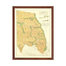 Old Map of Pacific Palisades, CA 1926 - Vintage Pacific Pali picture