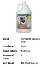Humboldt County's Own Gravity Flower Hardener Liquid 1 Gal Kelp Vitamin B1 picture