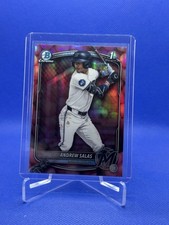Andrew Salas 2025 Bowman Chrome Gum Ball Refractor 1st Bowman SSP #BCP-156 picture
