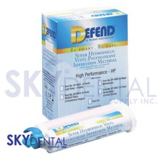 4x DEFEND MEDIUM HEAVY LIGHT BODY REGULAR FAST SET VPS 50ML IMPRESSION MATERIAL picture