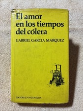 El Amor en los tiempos del colera HCDJ Book Gabriel Marquez 1ST ED 1985 Love Cho picture