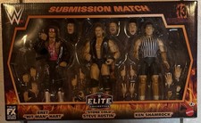 WWE Wrestlemania 13 Submission Match 3-Pack Action Figures Hart Austin Shamrock picture