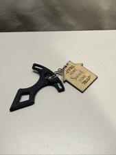 EDC Keychain Boat Anchor Model Tool - Black Undetectable Defense-  picture