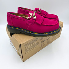 Dr. Martens Adrian Snaffle Loafer Pink Nubuck Slip-On US 9 MPN 41745650 picture