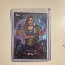 2026 Topps Midnight UFC - Amanda Nunes #BAV-AN Dusk /75 (AU) picture