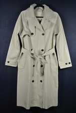 NEW, Seasalt Cornwall Rain Peneather Trench Coat in Driftwood Sz 6 #C4864 picture