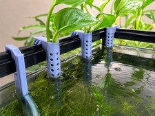 Aquarium Plant Holder Clip-On 3-PACK Pothos Propagation Root Basket Fish Tank picture