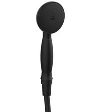 Phylrich K6104/040 Brass Hand Shower with Hose in MATTE BLACK Sealed New in Box picture