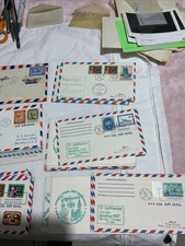 U.N-1959-1972-FIRST FLIGHT AIR MAIL-BIG LOT OF 50 COVERS-#N1 picture