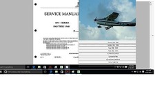 Cessna 182 service maintenance  manual set n engine 1956 - 1968  w A/Ds picture
