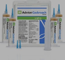 4 Tubes Advion Cockroach German Roach Control Bait Gel Kill American Brown etc picture