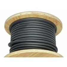 75' 1 AWG Welding Cable Copper Flexible Battery Wire Black 600V picture