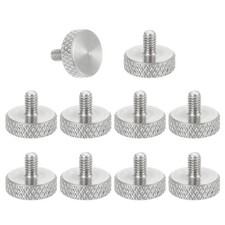 M2.5x4mm Vernier Caliper Screws Stainless Diamond Knurled Screw 10 Pcs picture
