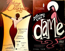 2 Nothing Like a Dame 14x22 Window cards 2005 - 2007 picture