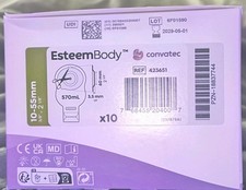 Convatec Esteem 423651 Convex 10-55mm Pouches *FRESH* EXP 2029 picture