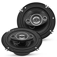 5Core Coaxial Car Door Speakers 6” Pair 500W 4Ohm 2 Way Audio Speaker w Tweeter picture