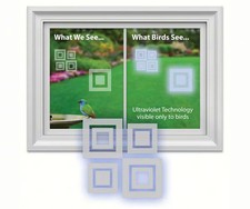 Modern Square Decal (4 per package) by Window Alert picture