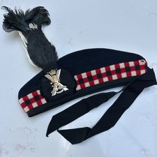 SCOTTISH GLENGARRY HACKLE - Size: 57cm RRS Bonnet & Plume Dress , British Army picture