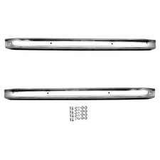 CJ Classic Trucks Bumper Kit Front/Rear Chrome Bronco 1966-1977 picture