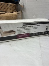 NEW Speed Rack Bottle Holder 5 Qt/Ltr Bottles Stainless Steel SAN JAMAR B5522  picture