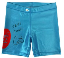Carlito autographed signed inscribed wrestling shorts WWE JSA LWO WWF picture